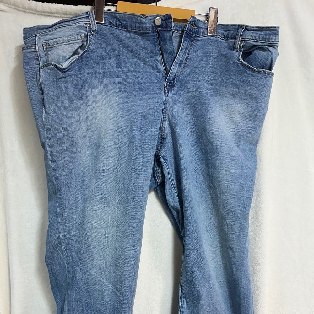 DKNY Women's Jeans Light Blue Soho Skinny Plus 24 W